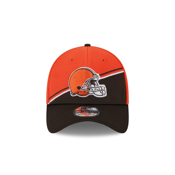 Cleveland Browns Official Team Colours Sideline 39THIRTY Stretch Fit
