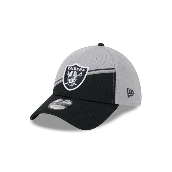 Las Vegas Raiders Grey Sideline 39THIRTY Stretch Fit New Era