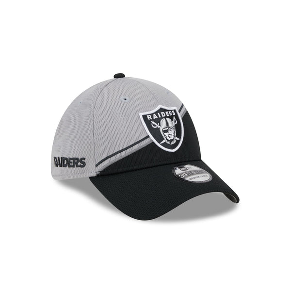 Las Vegas Raiders Grey Sideline 39THIRTY Stretch Fit