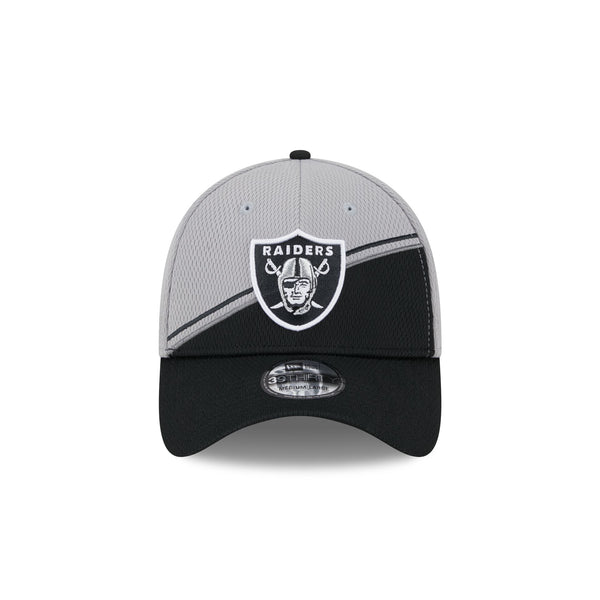 Las Vegas Raiders Grey Sideline 39THIRTY Stretch Fit