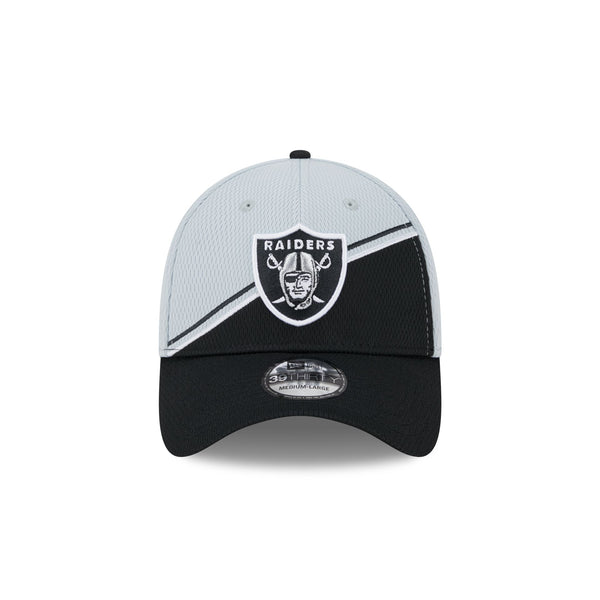 Las Vegas Raiders Official Team Colours Sideline 39THIRTY Stretch Fit