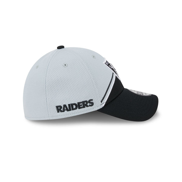 Las Vegas Raiders Official Team Colours Sideline 39THIRTY Stretch Fit