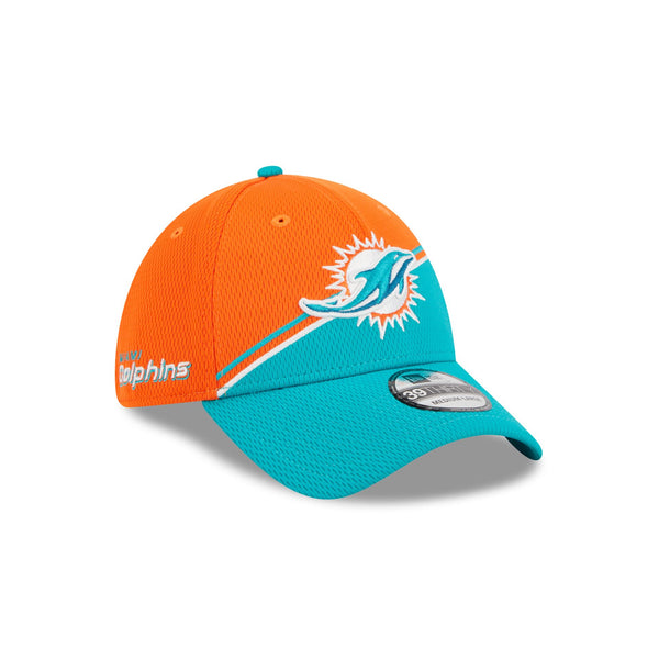 Miami Dolphins Official Team Colours Sideline 39THIRTY Stretch Fit