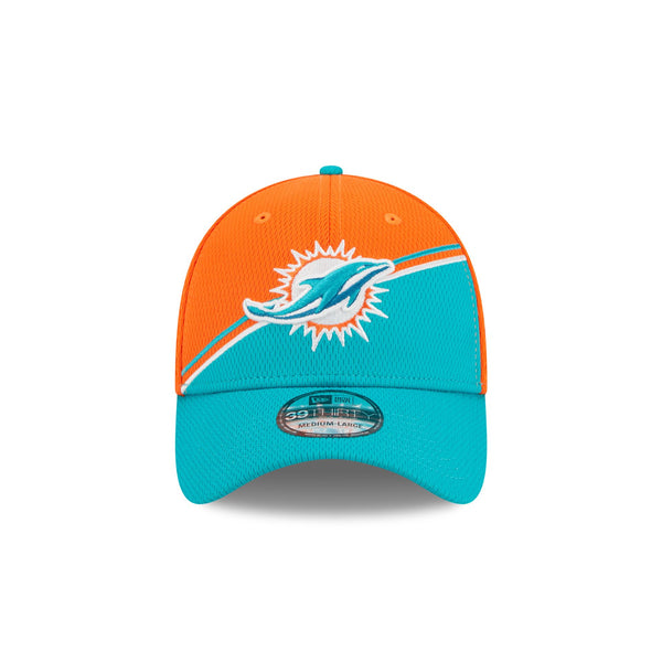 Miami Dolphins Official Team Colours Sideline 39THIRTY Stretch Fit