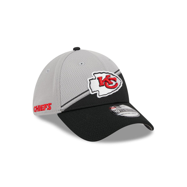 Kansas City Chiefs Grey Sideline 39THIRTY Stretch Fit