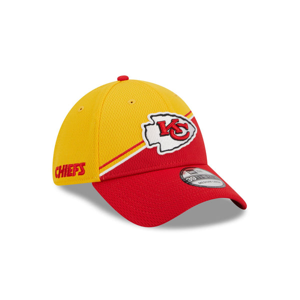 Kansas City Chiefs Official Team Colours Sideline 39THIRTY Stretch Fit