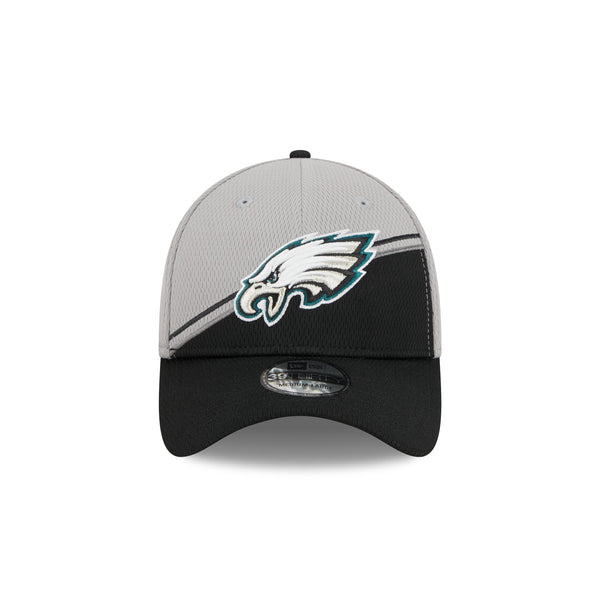 Philadelphia Eagles Grey Sideline 39THIRTY Stretch Fit