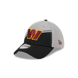 Washington Commanders Grey Sideline 39THIRTY Stretch Fit New Era