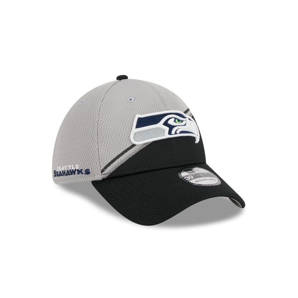 Seattle Seahawks Grey Sideline 39THIRTY Stretch Fit