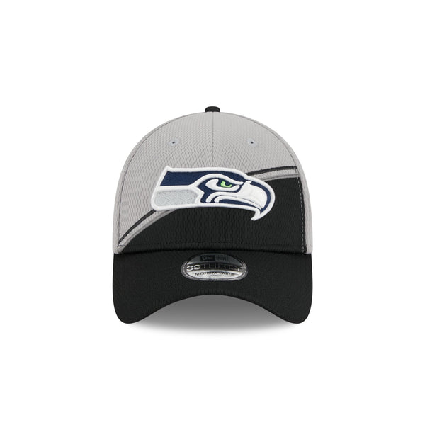 Seattle Seahawks Grey Sideline 39THIRTY Stretch Fit