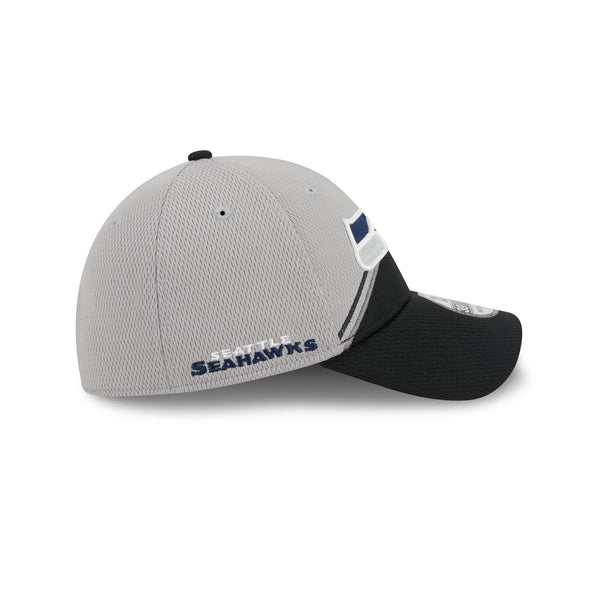 Seattle Seahawks Grey Sideline 39THIRTY Stretch Fit