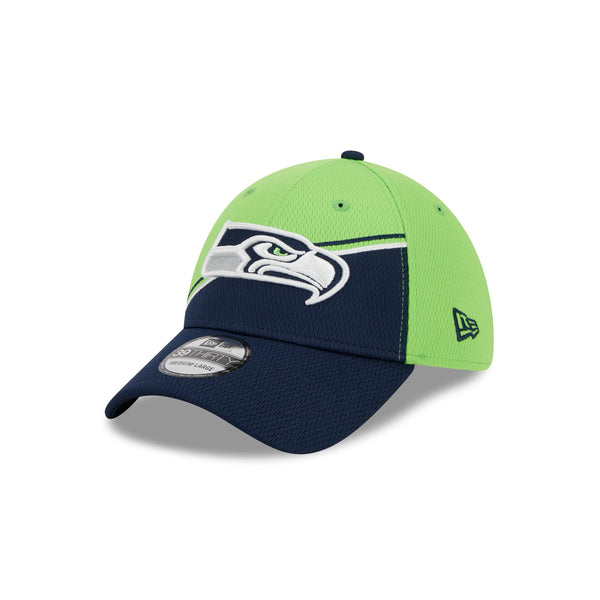 Seattle Seahawks Official Team Colours Sideline 39THIRTY Stretch Fit New Era