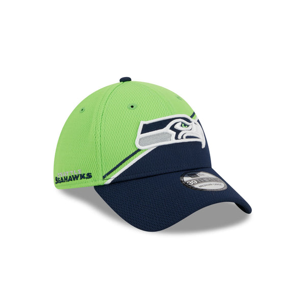 Seattle Seahawks Official Team Colours Sideline 39THIRTY Stretch Fit
