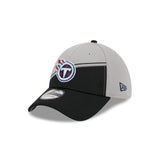 Tennessee Titans Grey Sideline 39THIRTY Stretch Fit New Era