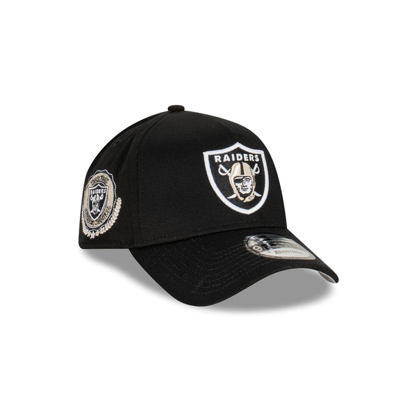 Las Vegas Raiders Champs Black 9FORTY A-Frame Snapback New Era
