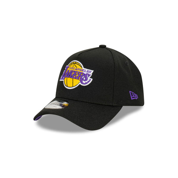 Los Angeles Lakers Champs Larry O'Brien 9FORTY A-Frame Snapback