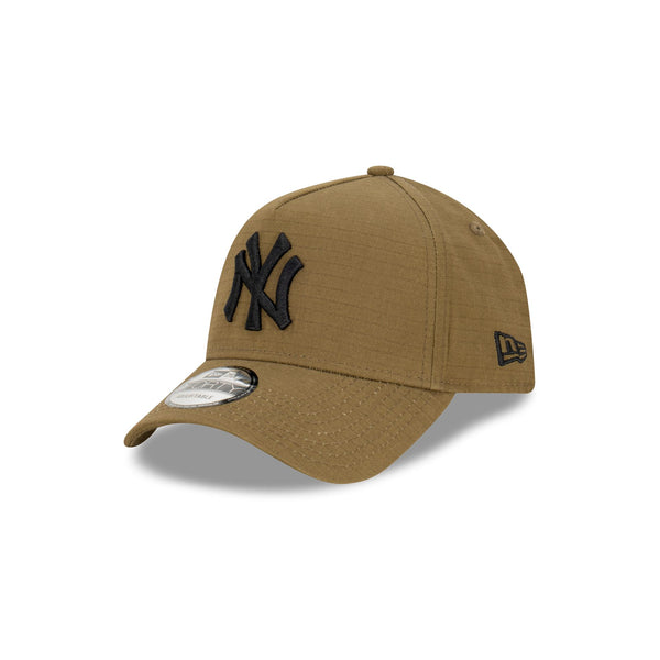 New York Yankees Olive Ripstop 9FORTY A Frame Snapback Hat New
