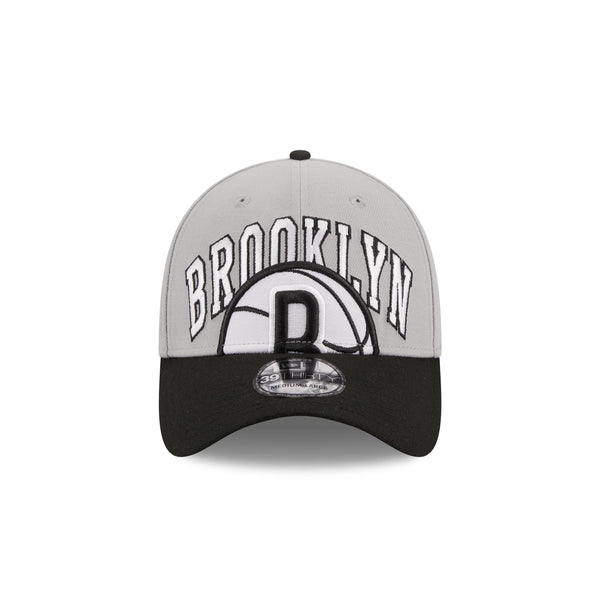 Brooklyn Nets Tip-Off 2023 Grey 39THIRTY Stretch Fit