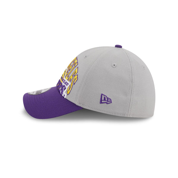 Los Angeles Lakers Tip-Off 2023 Grey 39THIRTY Stretch Fit