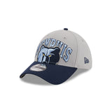 Memphis Grizzlies Tip-Off 2023 Grey 39THIRTY Stretch Fit New Era