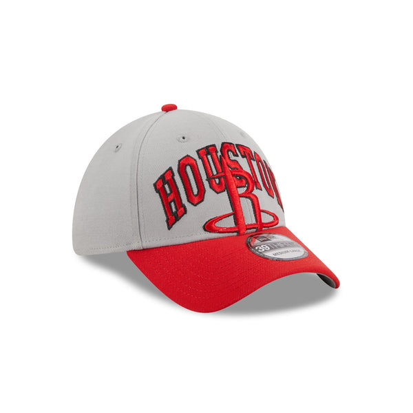 Houston Rockets Tip-Off 2023 Grey 39THIRTY Stretch Fit