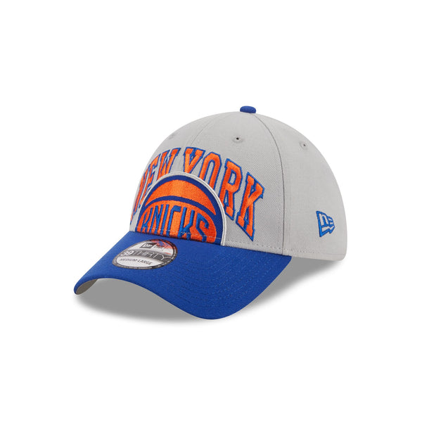 New York Knicks Tip-Off 2023 Grey 39THIRTY Stretch Fit New Era