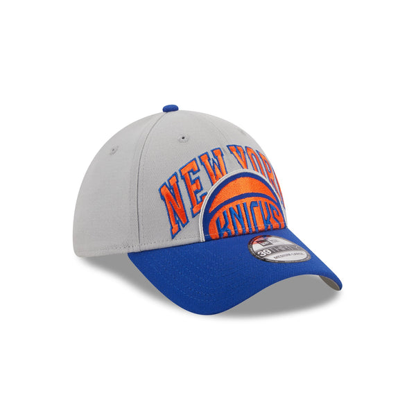 New York Knicks Tip-Off 2023 Grey 39THIRTY Stretch Fit