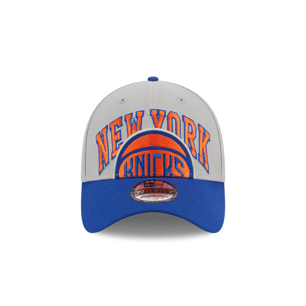 New York Knicks Tip-Off 2023 Grey 39THIRTY Stretch Fit