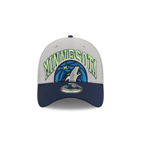 Minnesota Timberwolves Tip-Off 2023 Grey 39THIRTY Stretch Fit