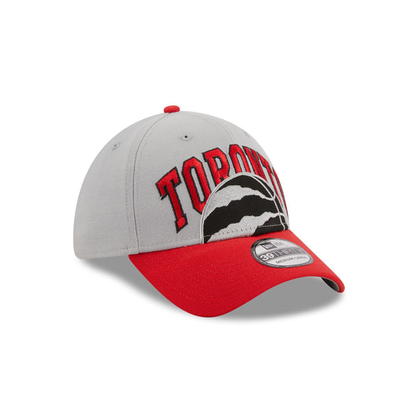 Toronto Raptors Tip-Off 2023 Grey 39THIRTY Stretch Fit