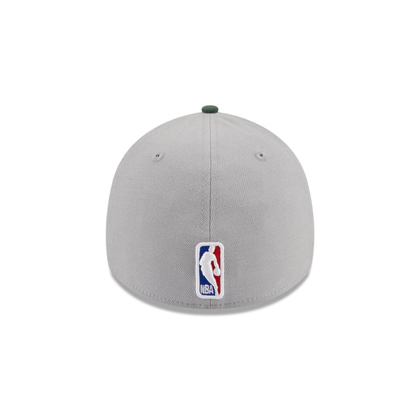 Milwaukee Bucks Tip-Off 2023 Grey 39THIRTY Stretch Fit