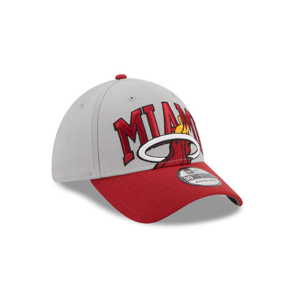 Miami Heat Tip-Off 2023 Grey 39THIRTY Stretch Fit