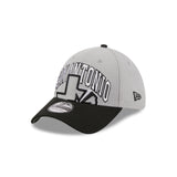 San Antonio Spurs Tip-Off 2023 Grey 39THIRTY Stretch Fit New Era
