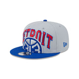 Detroit Pistons Tip-Off 2023 Grey 9FIFTY Snapback New Era
