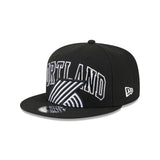 Portland Trail Blazers Tip-Off 2023 Black 9FIFTY Snapback New Era
