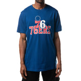 Philadelphia 76ers Tip-Off 2023 Official Team Colours T-Shirt