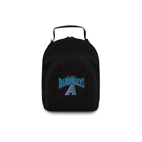 Arizona Diamondbacks Old School Script Black 6 Pack Cap Carrier