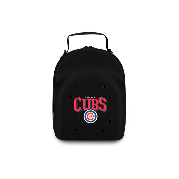 Chicago Cubs Old School Script Black 6 Pack Cap Carrier