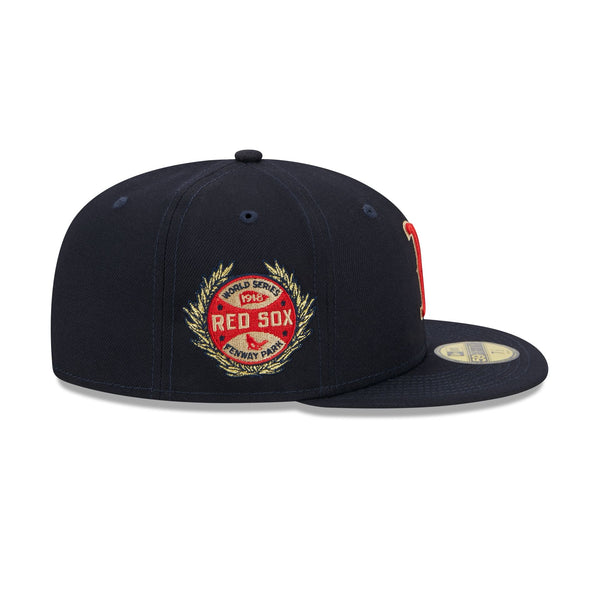 Boston Red Sox Laurel 59FIFTY Fitted