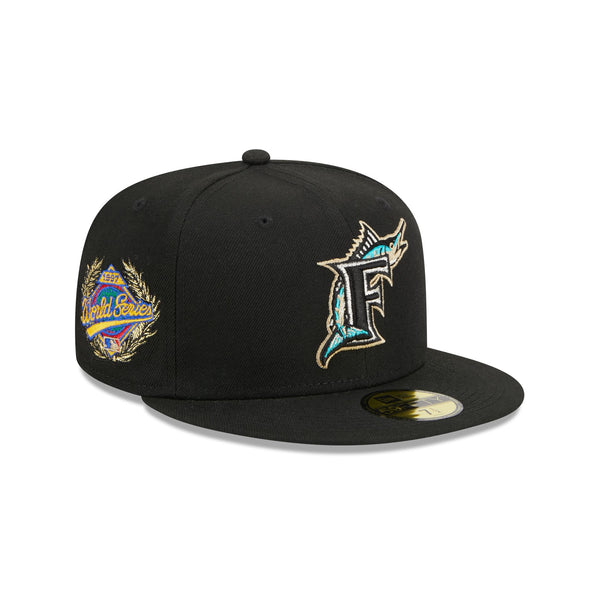 Miami Marlins Laurel 59FIFTY Fitted