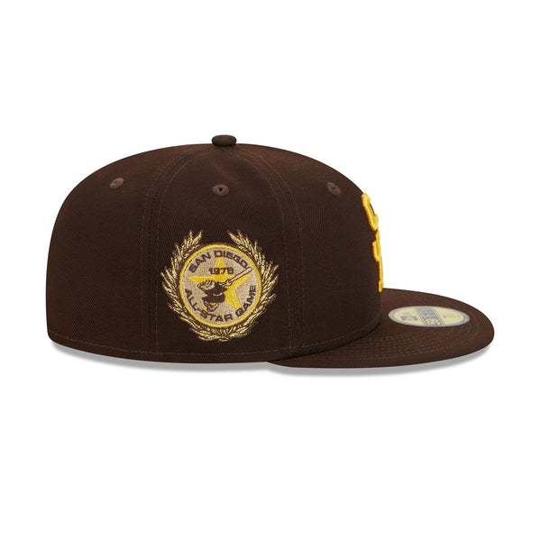 San Diego Padres Laurel 59FIFTY Fitted
