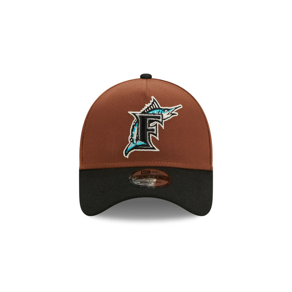 Miami Marlins Harvest 9FORTY A-Frame Snapback