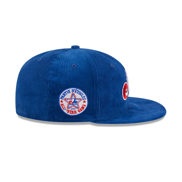 Montreal Expos Throwback Corduroy 59FIFTY Fitted