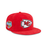 Kansas City Chiefs Throwback Corduroy 59FIFTY Fitted New Era