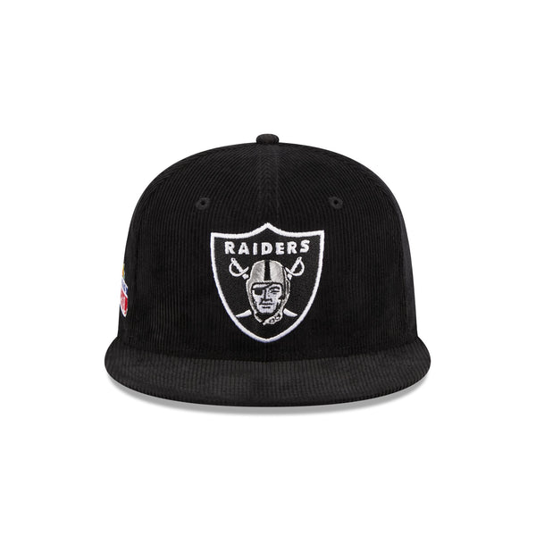 Las Vegas Raiders Throwback Corduroy 59FIFTY Fitted