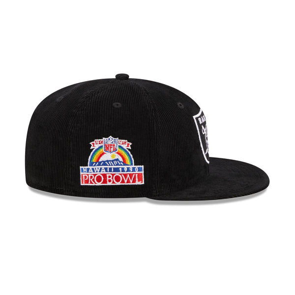 Las Vegas Raiders Throwback Corduroy 59FIFTY Fitted