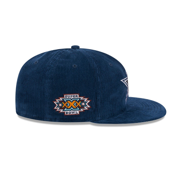 Dallas Cowboys Throwback Corduroy 59FIFTY Fitted