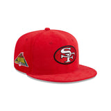 San Francisco 49ers Throwback Corduroy 59FIFTY Fitted New Era