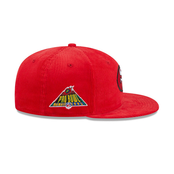 San Francisco 49ers Throwback Corduroy 59FIFTY Fitted