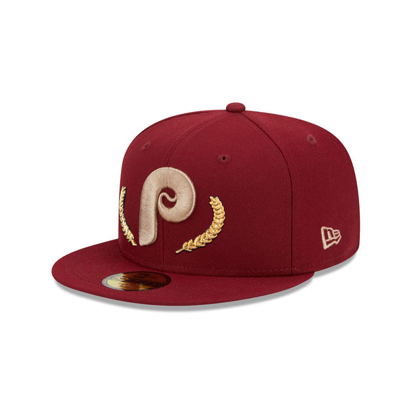 Philadelphia Phillies Gold Leaf 59FIFTY Fitted